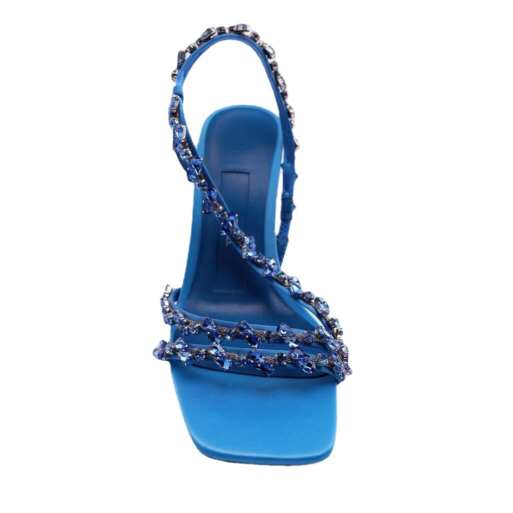 Scarpe da Donna Sandali con Perle