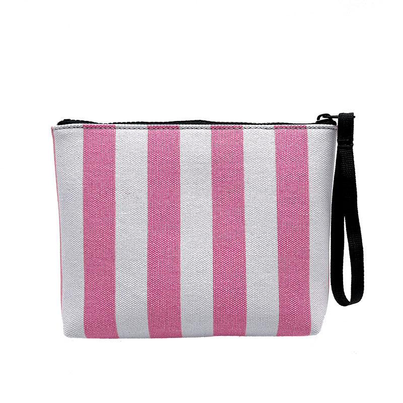 Pochette Retrò SAINT BARTH – Righe Rosa - Ibiza Shop